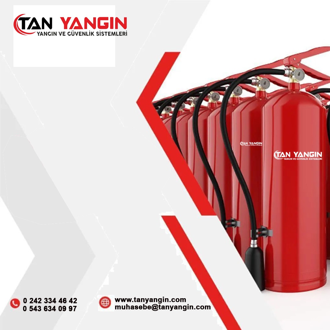 Antalya 2 Kg Yangın Söndürme Tüpü